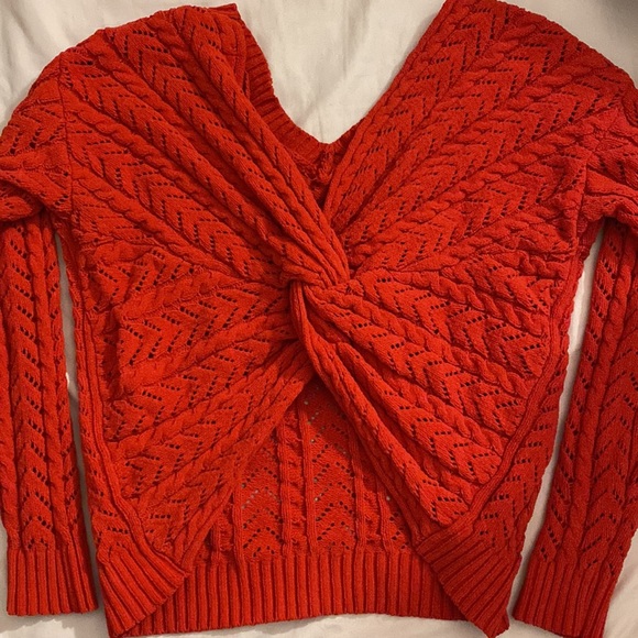 Jessica Simpson Red Sweater - Picture 3 of 3